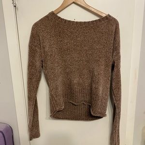 Brown sweater